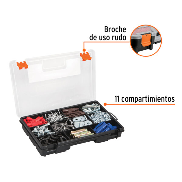 Organizador 9" con 11 compartimentos, Truper - Imagen 2